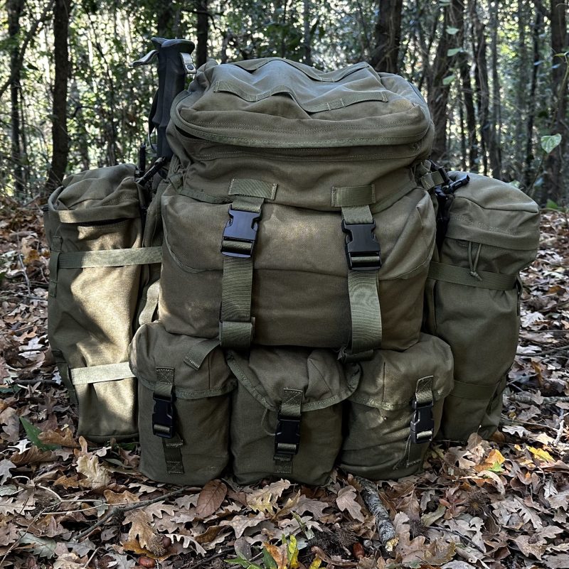 KitPimp Pathfinder Mk2 150 Litre Bergen - Olive Green Rucksack Hiking Camping (Pre-Order) - Image 2