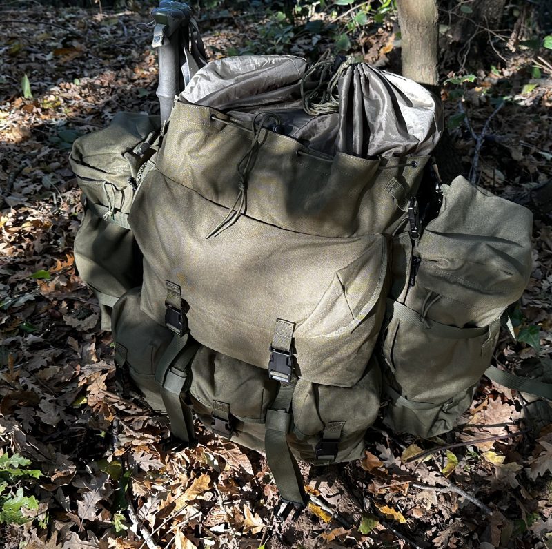 KitPimp Pathfinder Mk2 150 Litre Bergen - Olive Green Rucksack Hiking Camping (Pre-Order) - Image 7