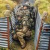 Soldiers at the Infantry Battle School in Brecon