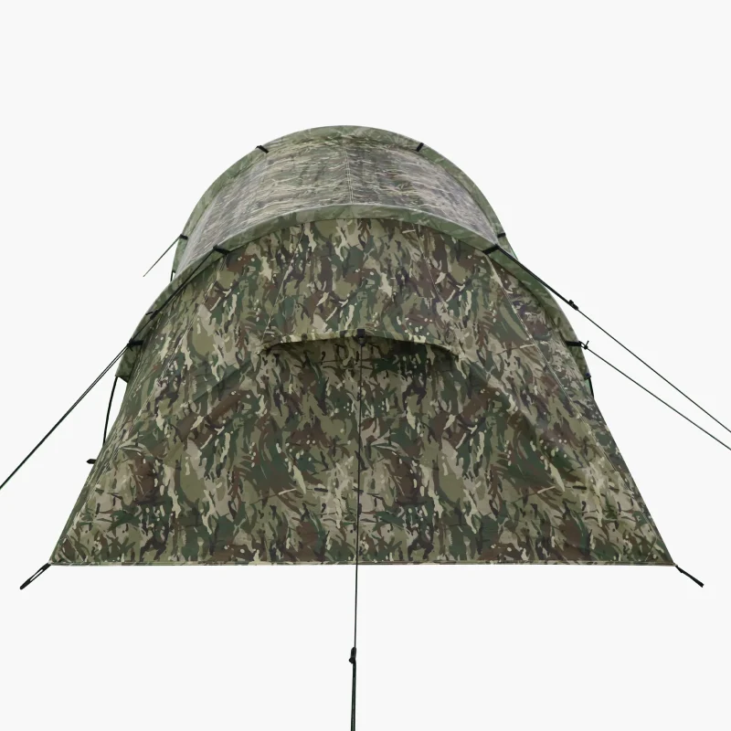 Highlander Blackthorn 2 Tent HMTC Camo Two-Person with Side Storage Area Camping - Image 3