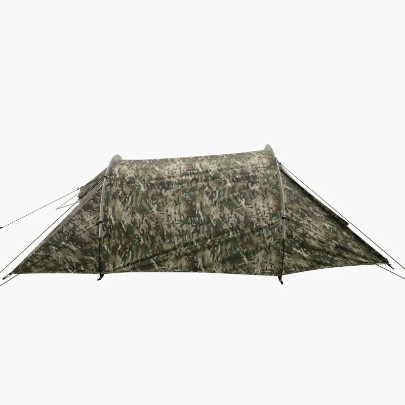 Highlander Blackthorn 2 Tent HMTC Camo Two-Person with Side Storage Area Camping - Image 2