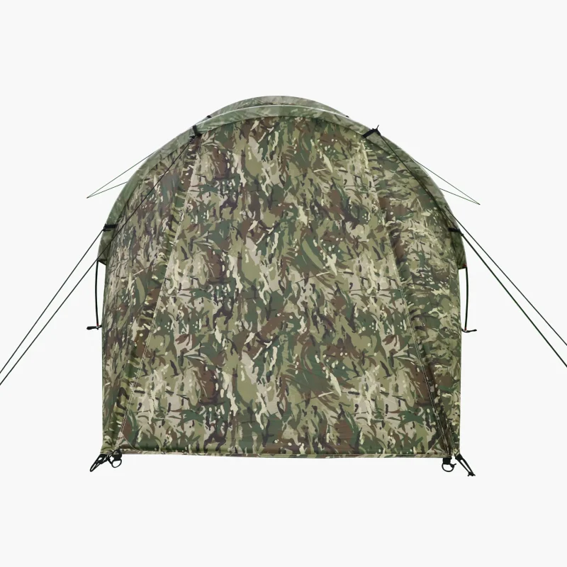 Highlander Blackthorn 2 Tent HMTC Camo Two-Person with Side Storage Area Camping - Image 4