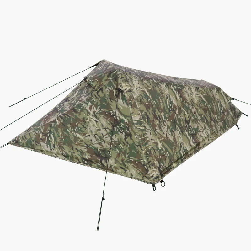 Highlander Blackthorn 1 MTP Tent HMTC Camo One-Person - with Side Storage Area - Image 3