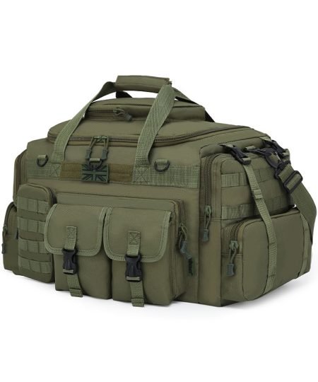Kombat UK Saxon Holdall 65 Litre - Green, Black, & MTP BTP
