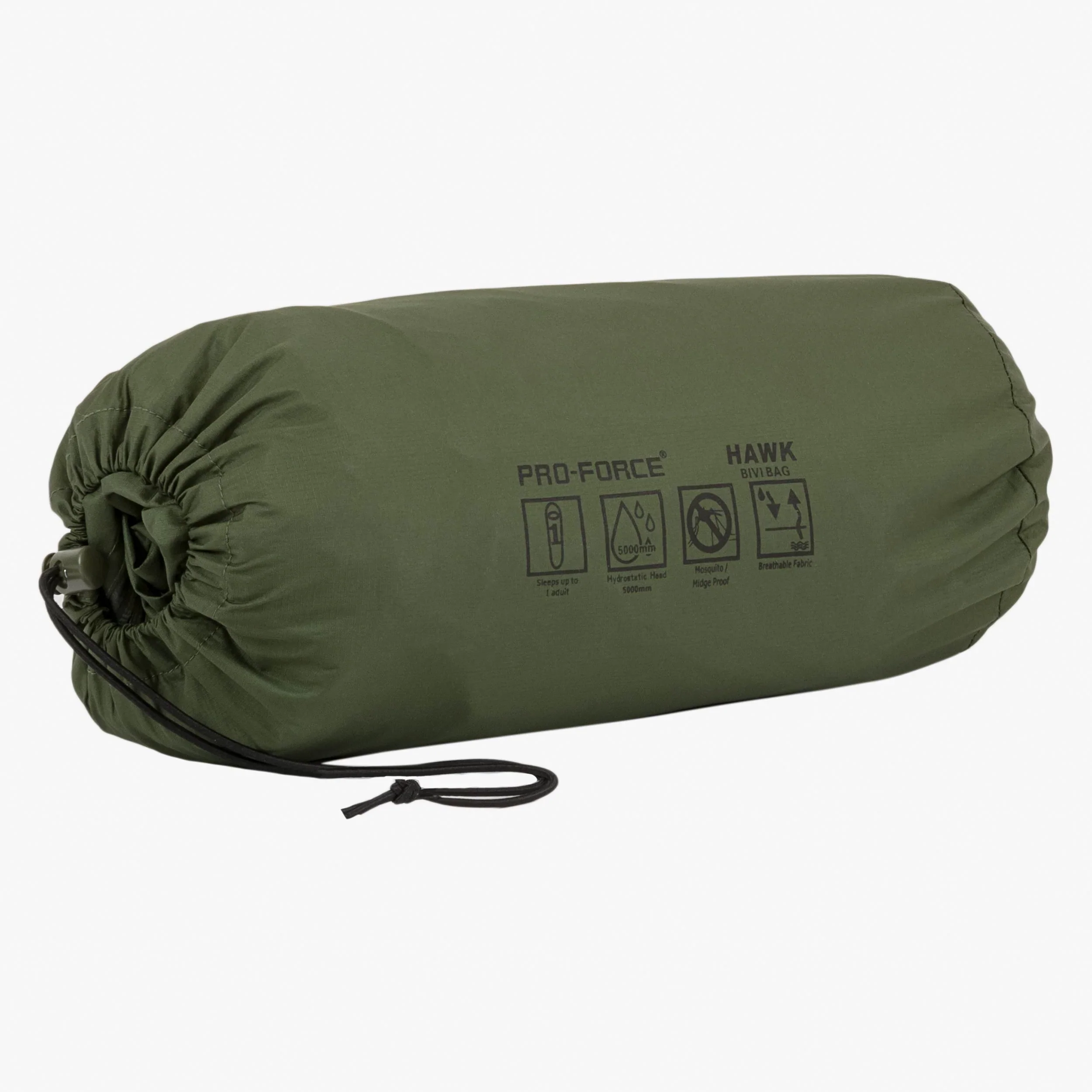 Highlander Forces Hawk Bivvy Bag Olive Green - Image 4