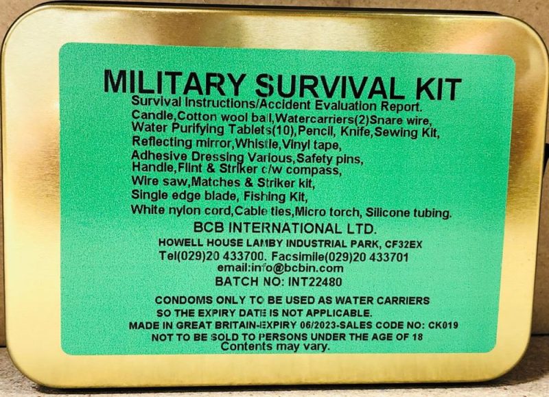 Military Survival Kit - Image 3