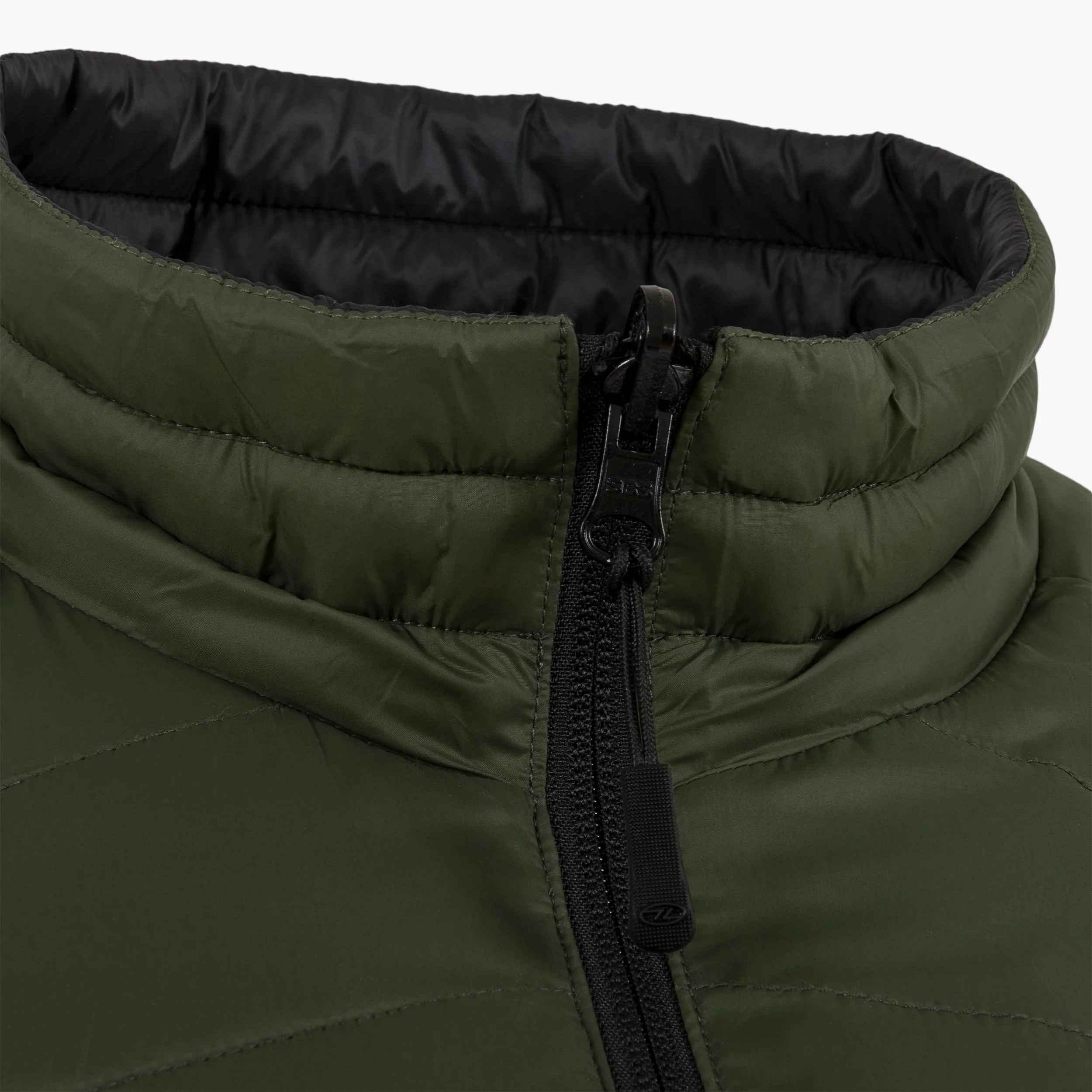 Highlander Forces Insulated Reversible Jacket, Black and Olive - Image 6