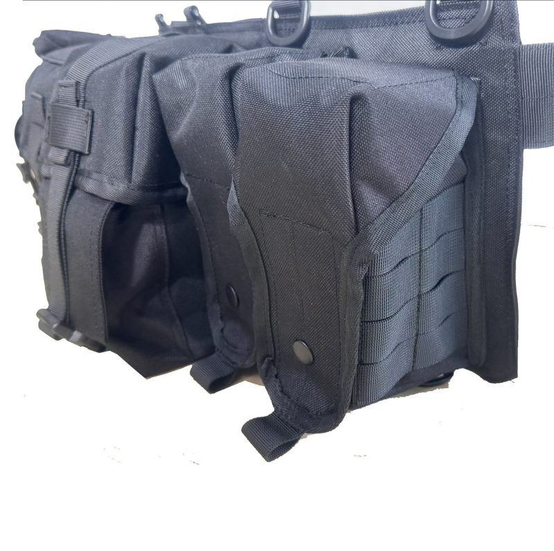KitPimp Recon Hybrid Webbing - Black S019 Police Edition - Image 3