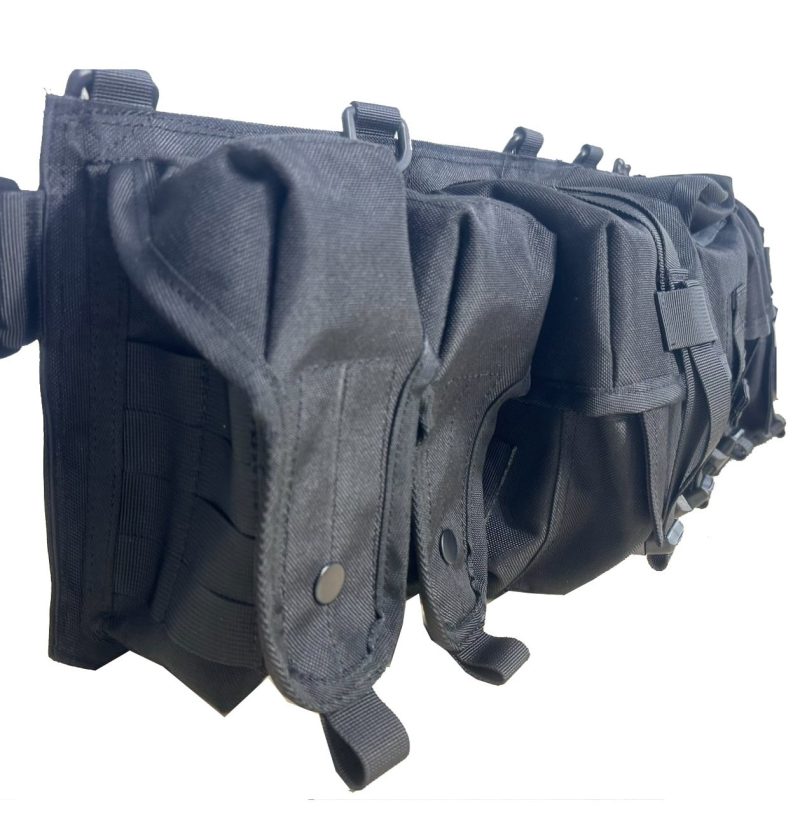 KitPimp Recon Hybrid Webbing - Black S019 Police Edition - Image 4