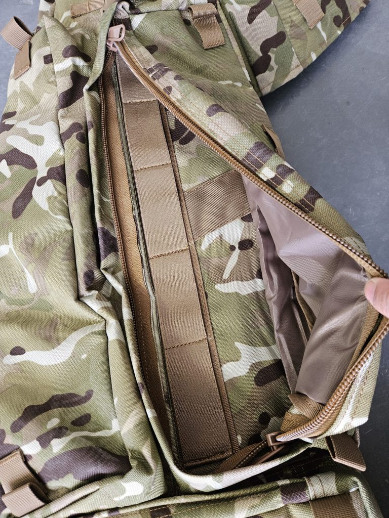 Marauder Vertical Zipped Utility Pouch - MOLLE Compatible - British Army MTP Camo