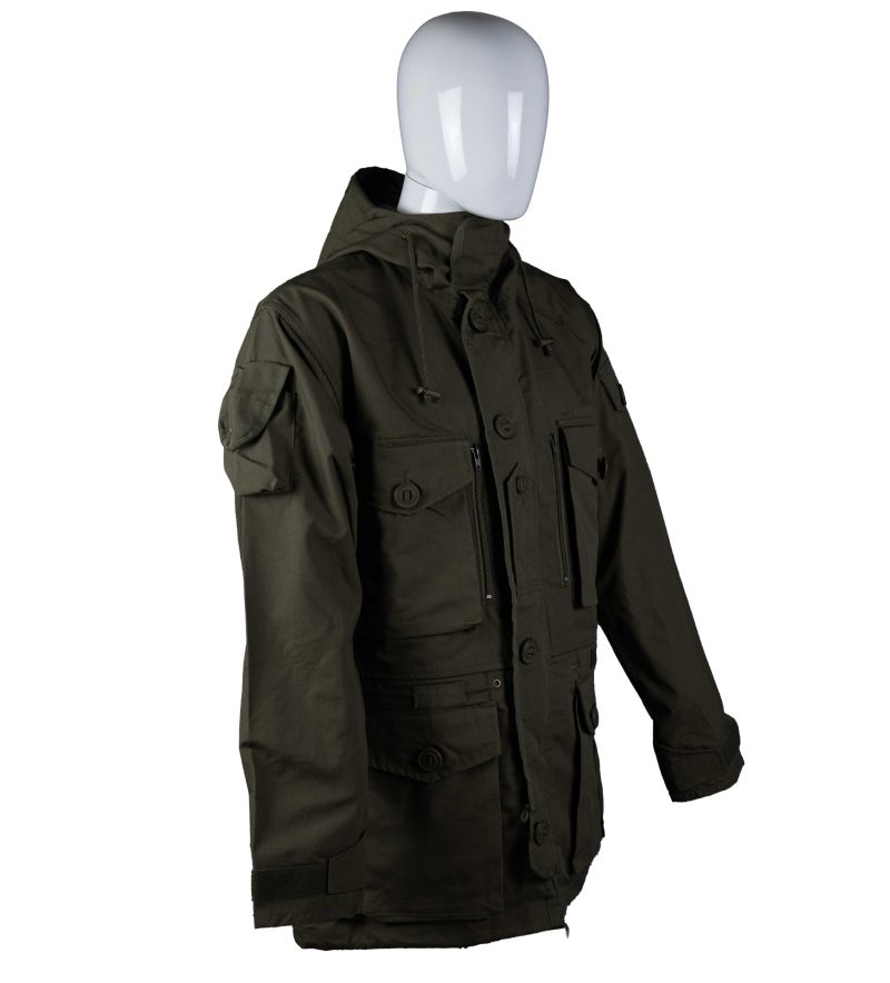 KitPimp SAS Smock Jacket - Olive Green - Image 3