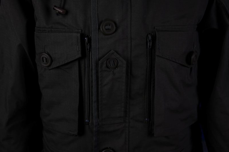 KitPimp SAS Smock Jacket - Black - Image 4