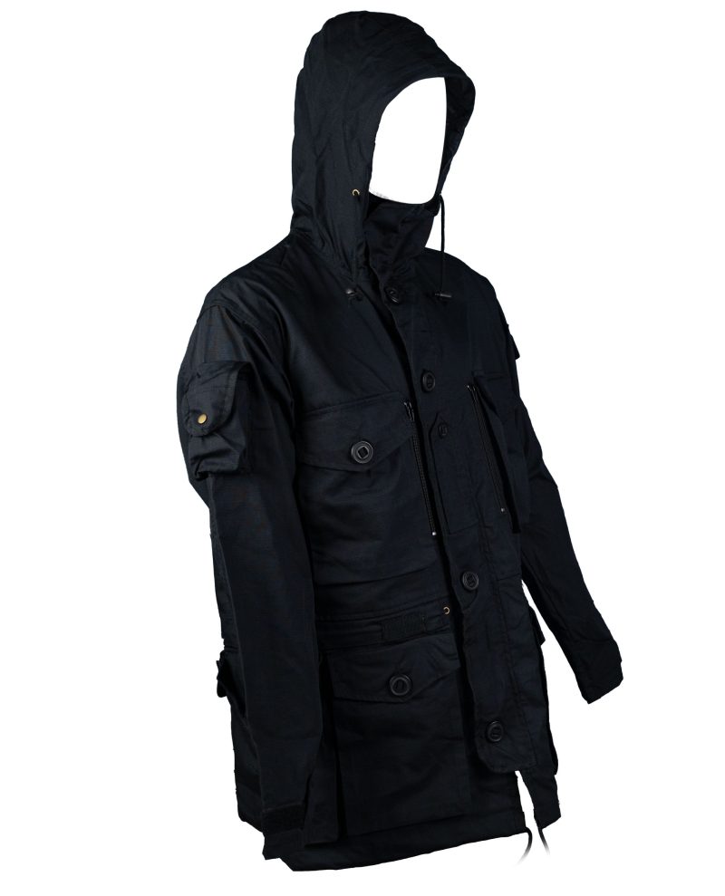 KitPimp SAS Smock Jacket - Black - Image 3