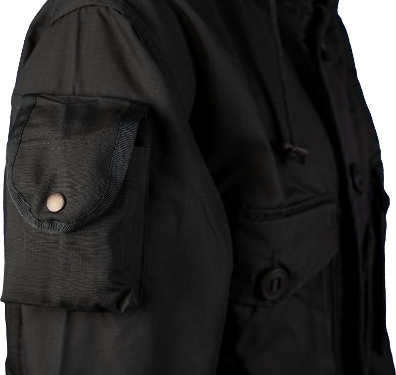 KitPimp SAS Smock Jacket - Black - Image 7