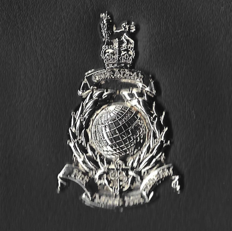UK Armed Forces MOD90 ID Card Holder - Black Leather Wallet - Royal Marines Commandos - Image 3