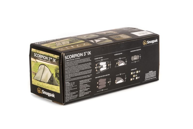 Snugpak Scorpion 3 Olive Green 3 Man Tent - Image 10