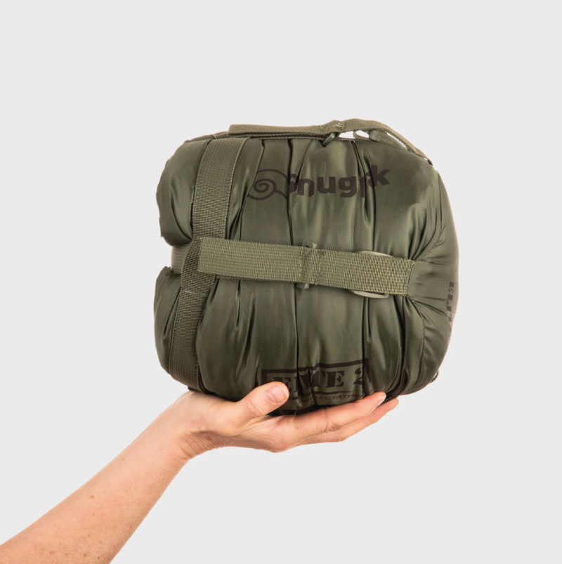 Snugpak Softie Elite 2 Sleeping Bag - Olive Green - Image 4