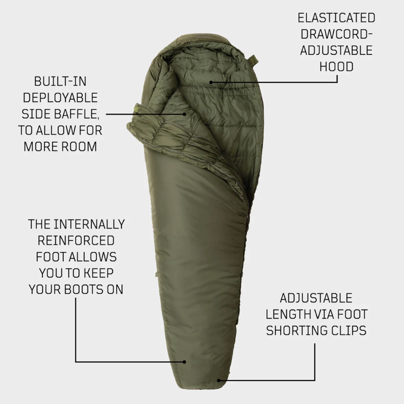 Snugpak Softie Elite 5 Sleeping Bag - Olive Green - Image 2