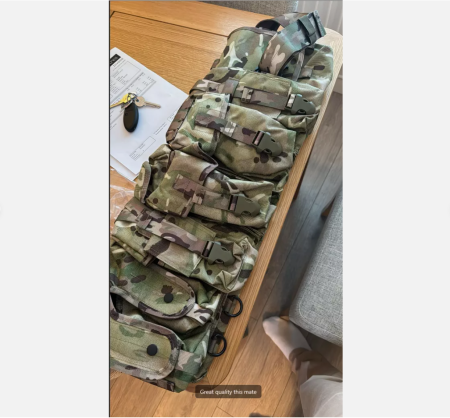 Kitpimp Hybrid MTP Airborne Commanders Webbing - 1