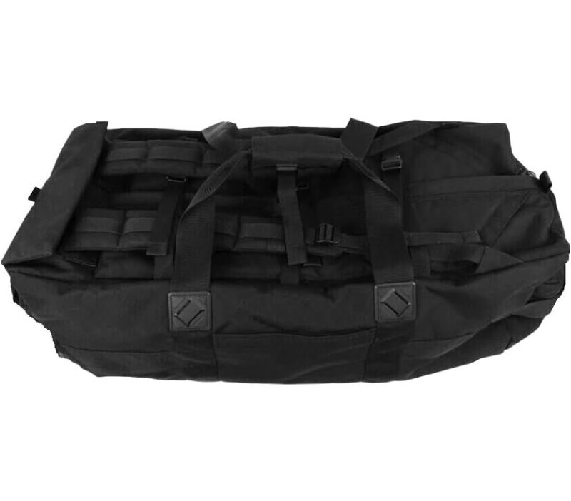 KitPimp Military MOD Issue Holdall  Black Deployment Bag